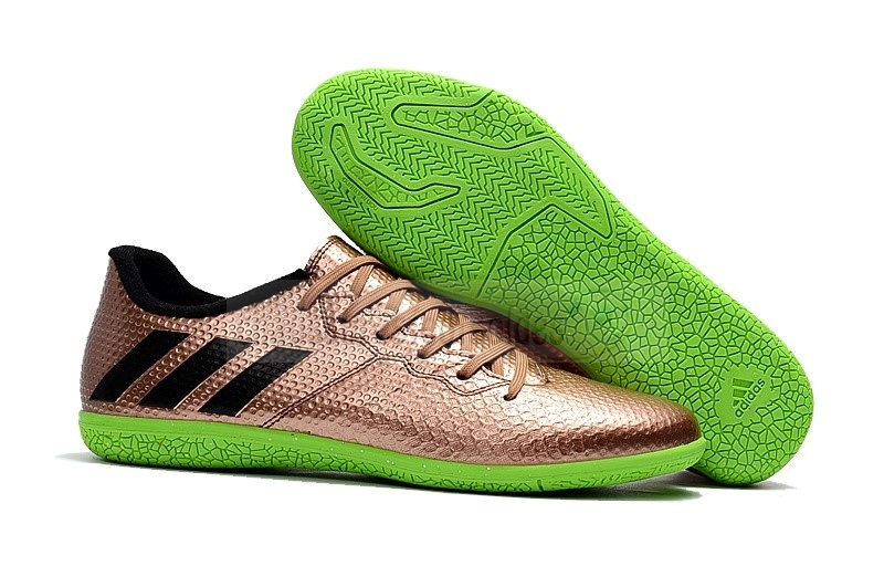 Adidas Crampon De Foot Messi 16.3 IC Or Vert