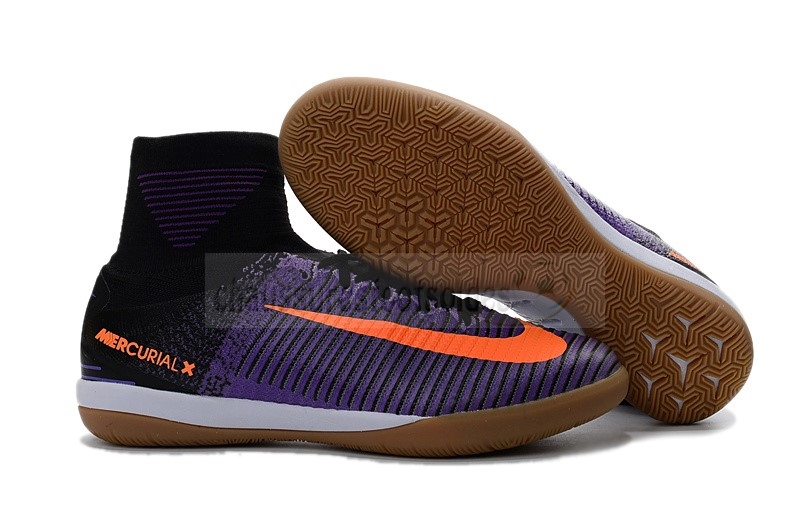 Nike Crampon De Foot Mercurial X Proximo II MD TF Pourpre Orange