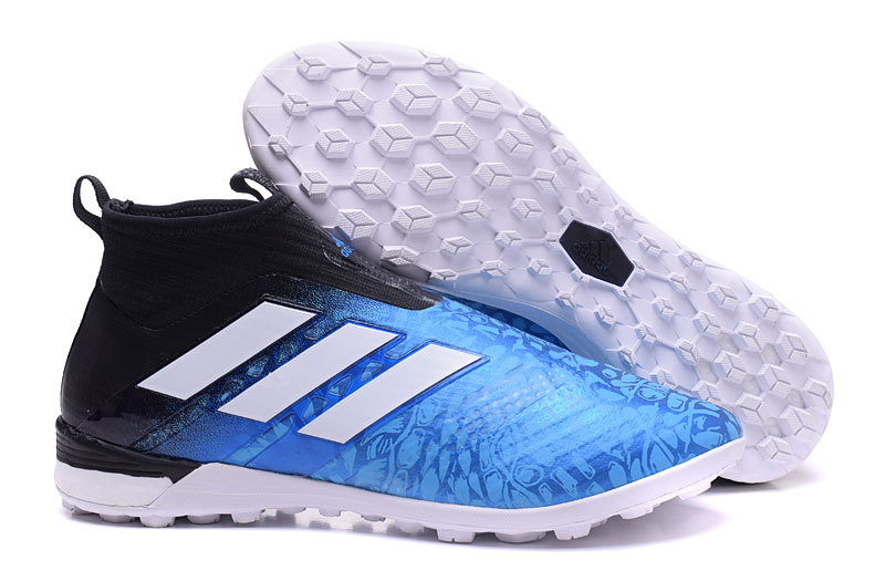 Adidas Crampon De Foot Ace Purecontrol TF Noir Bleu