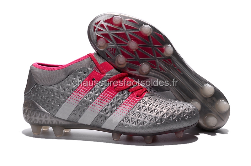 Adidas Crampon De Foot Ace 16+ AG Argent Rouge