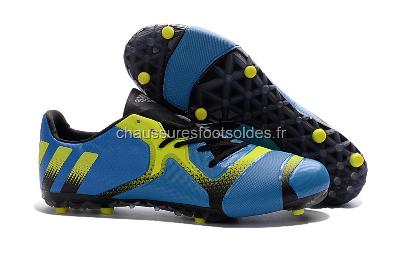 Adidas Crampon De Foot Ace 16+ FG Bleu Jaune