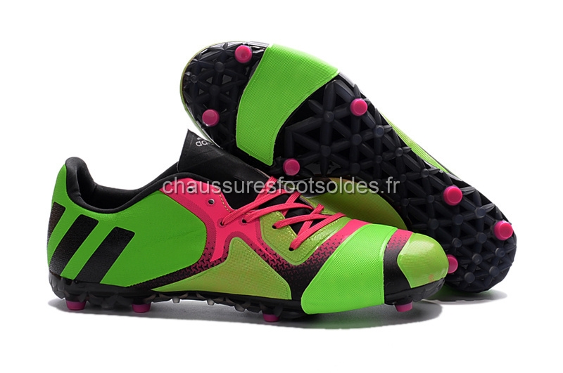 Adidas Crampon De Foot Ace 16+ FG Vert Noir