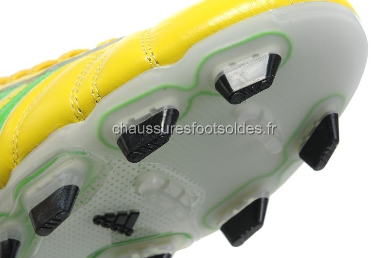 Adidas Crampon De Foot AdiPure 11Pro IV FG Jaune Vert Noir