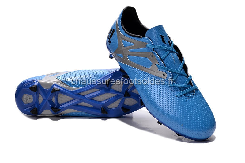 Adidas Crampon De Foot Messi 15.3 FG Bleu Gris