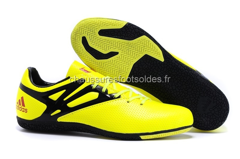 Adidas Crampon De Foot Messi 15.4 INIC Vert Fluorescent Noir