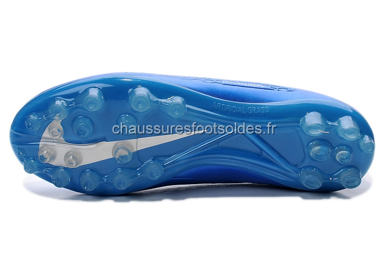 Nike Crampon De Foot HyperVenom AG Bleu Blanc