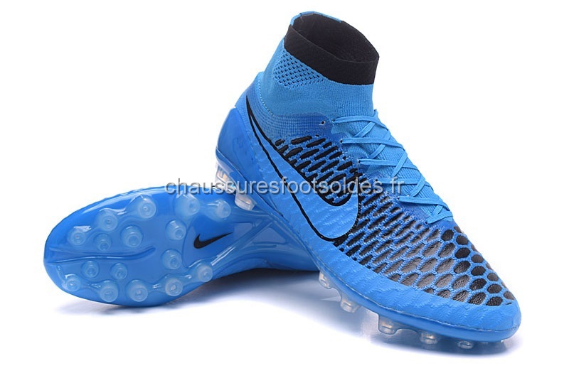 Nike Crampon De Foot Magista Obra AG Bleu Gris