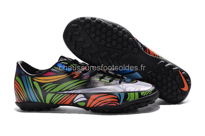 Nike Crampon De Foot Mercurial X Victory TF Multicolore Noir